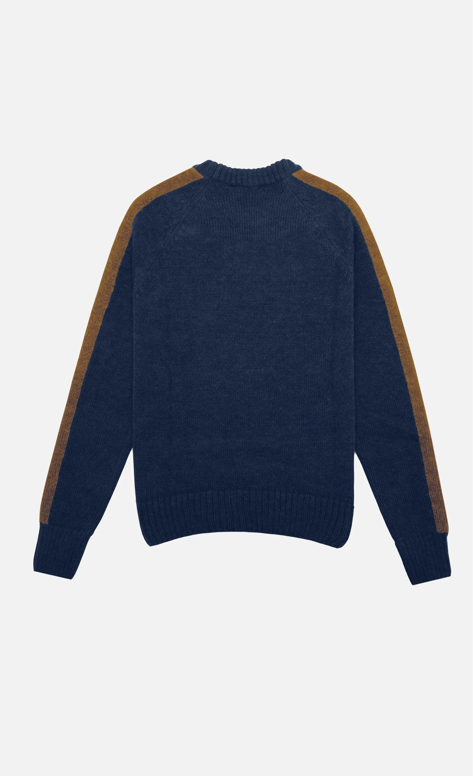 Maglione Luke – Blu/Caramello