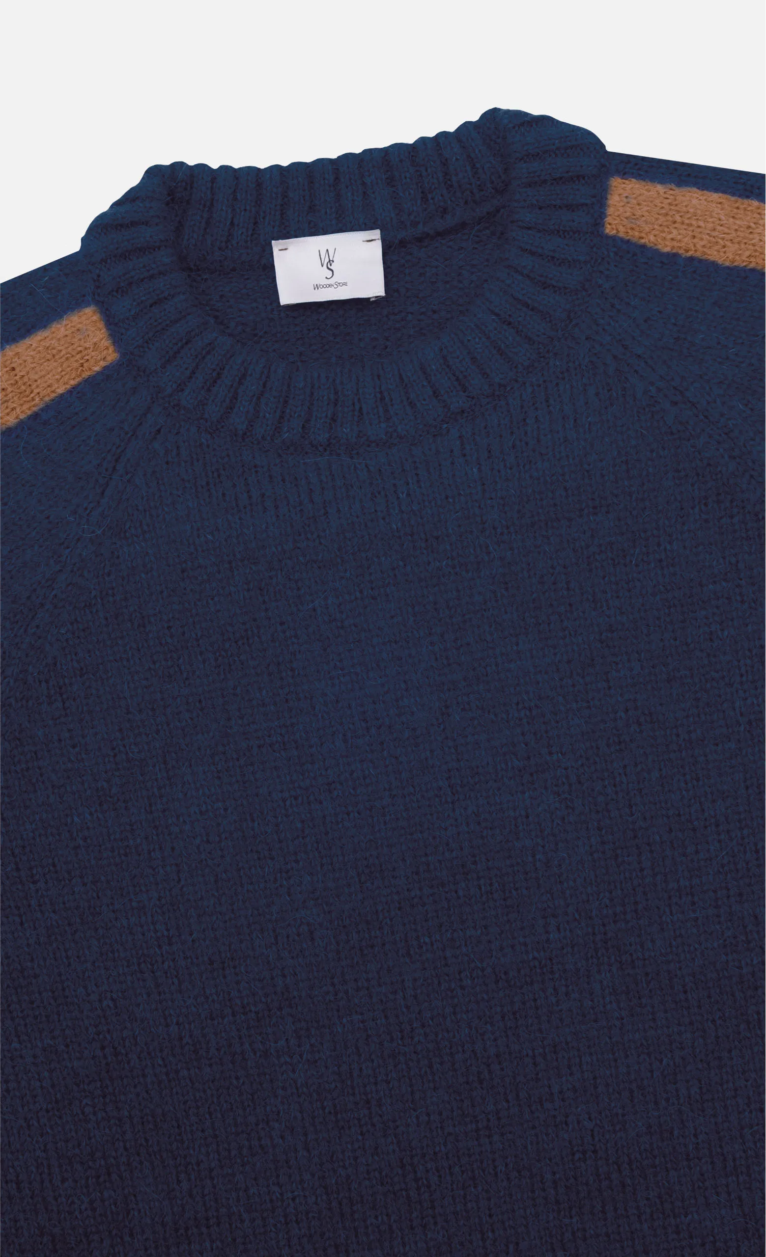 Maglione Luke – Blu/Caramello