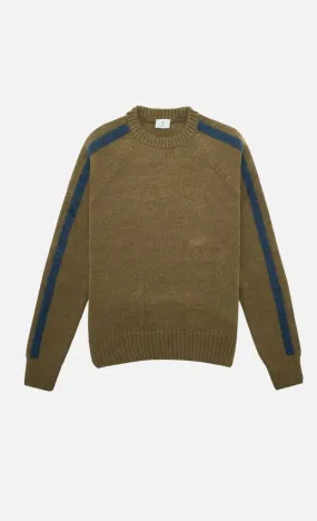 Maglione Luke – Khaki/Navy