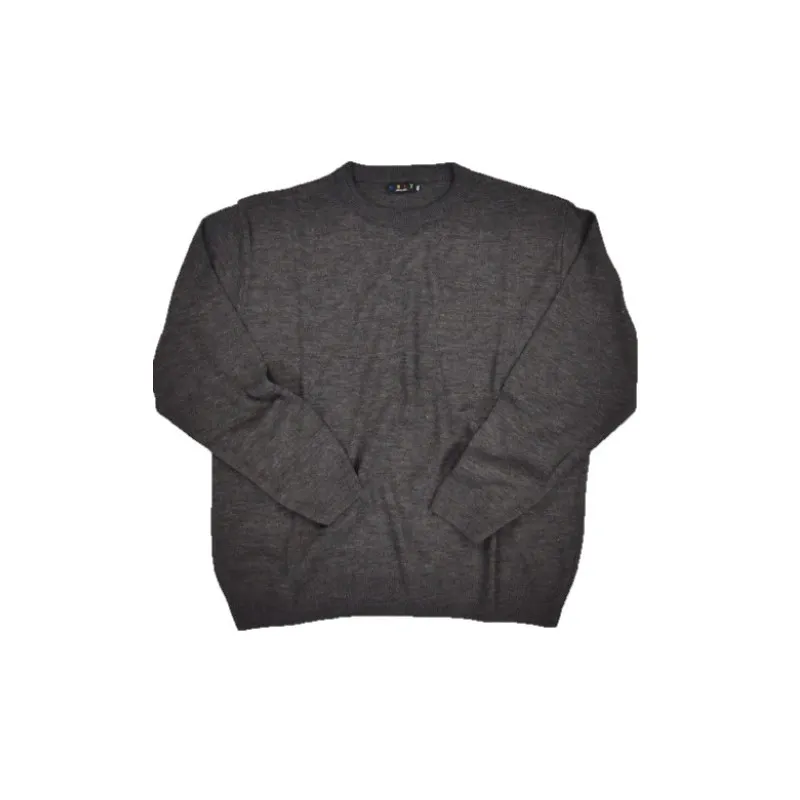 Maglione Maxfort easy girocollo uomo grigio scuro