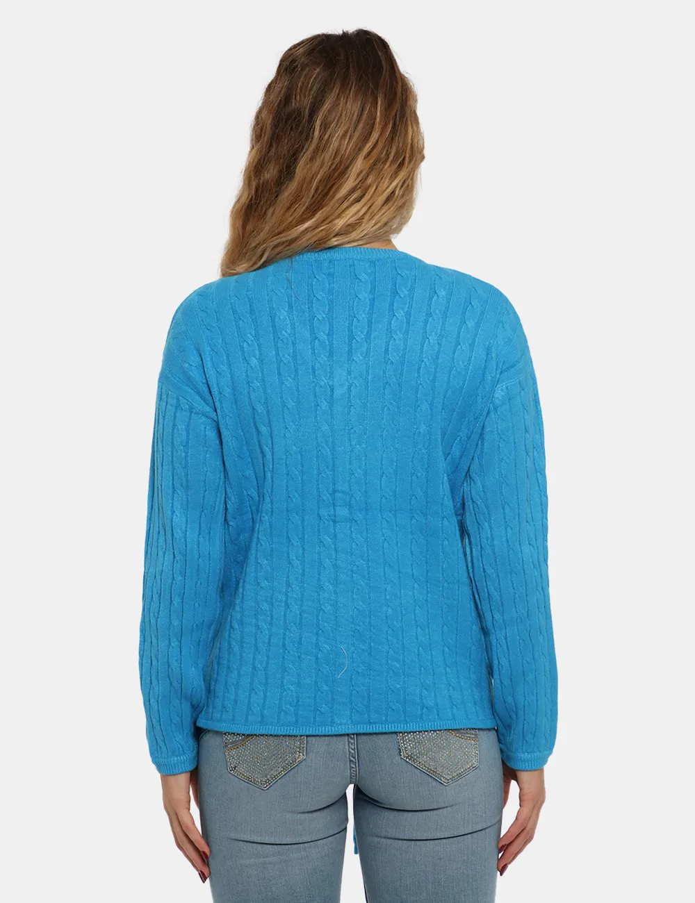 Maglione Sandro Ferrone azzurro turchese