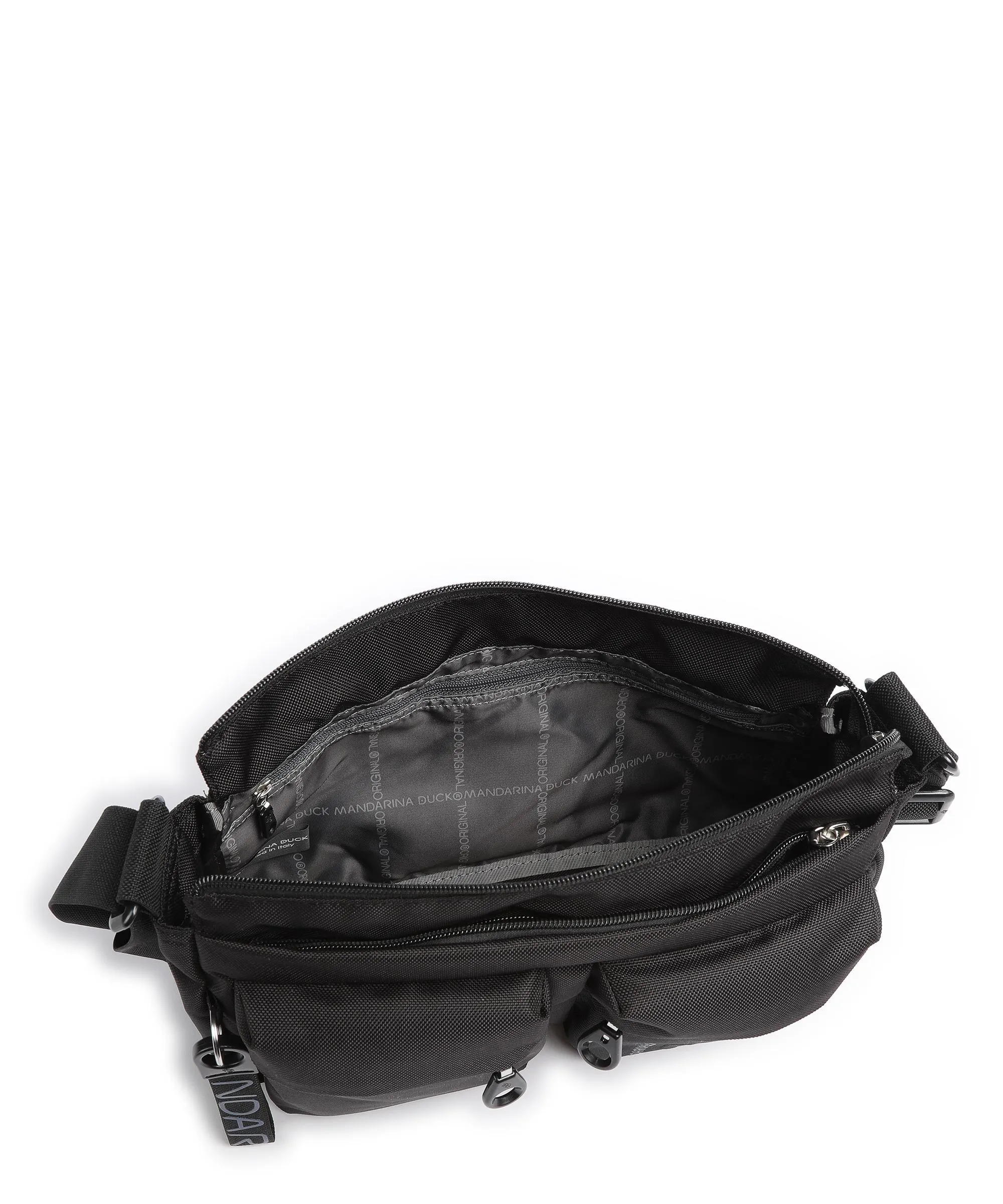  Mandarina Duck MD20 Borsa a spalla poliestere nero  