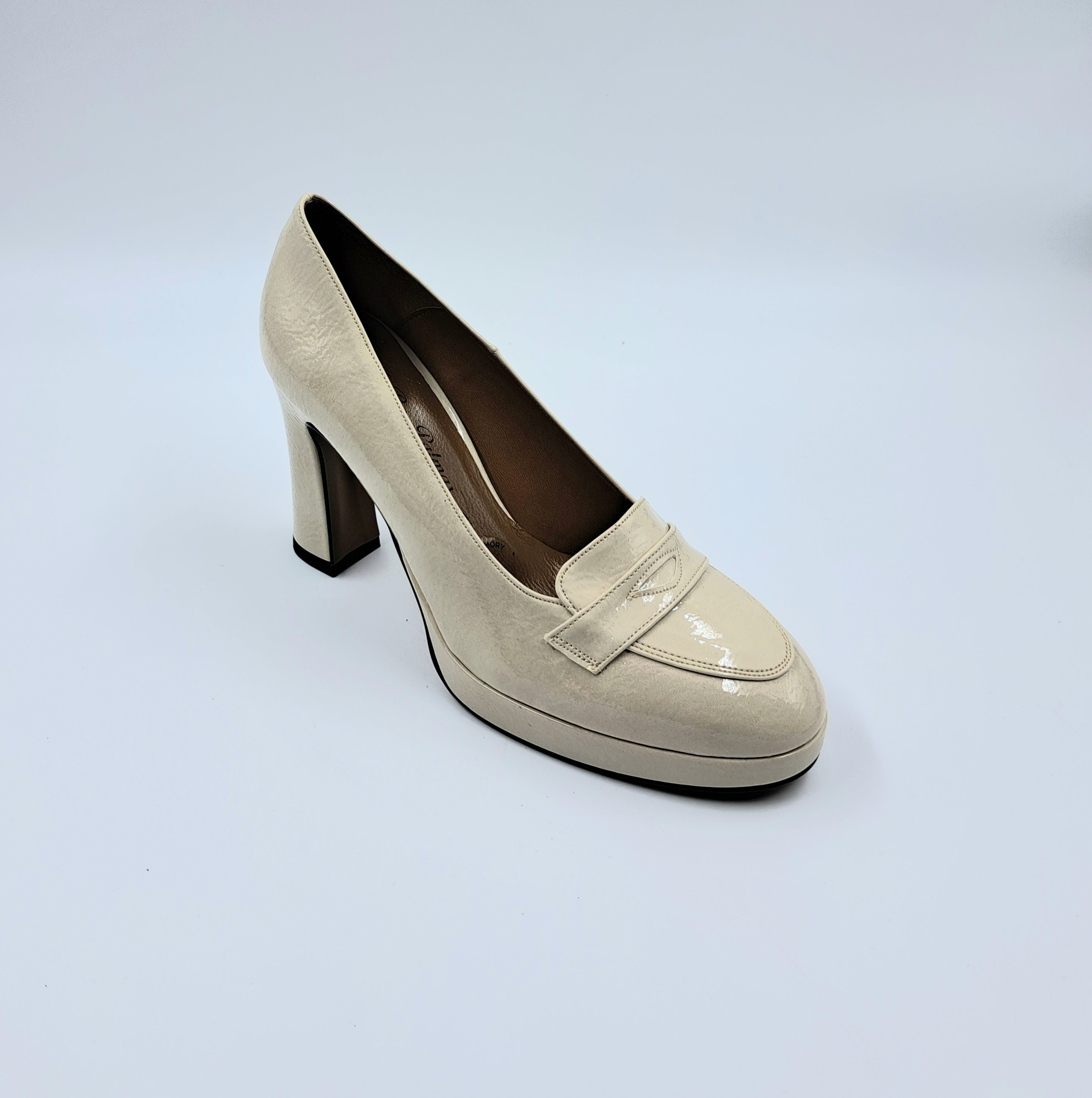 MOCASSINI BEIGE PLATEAU