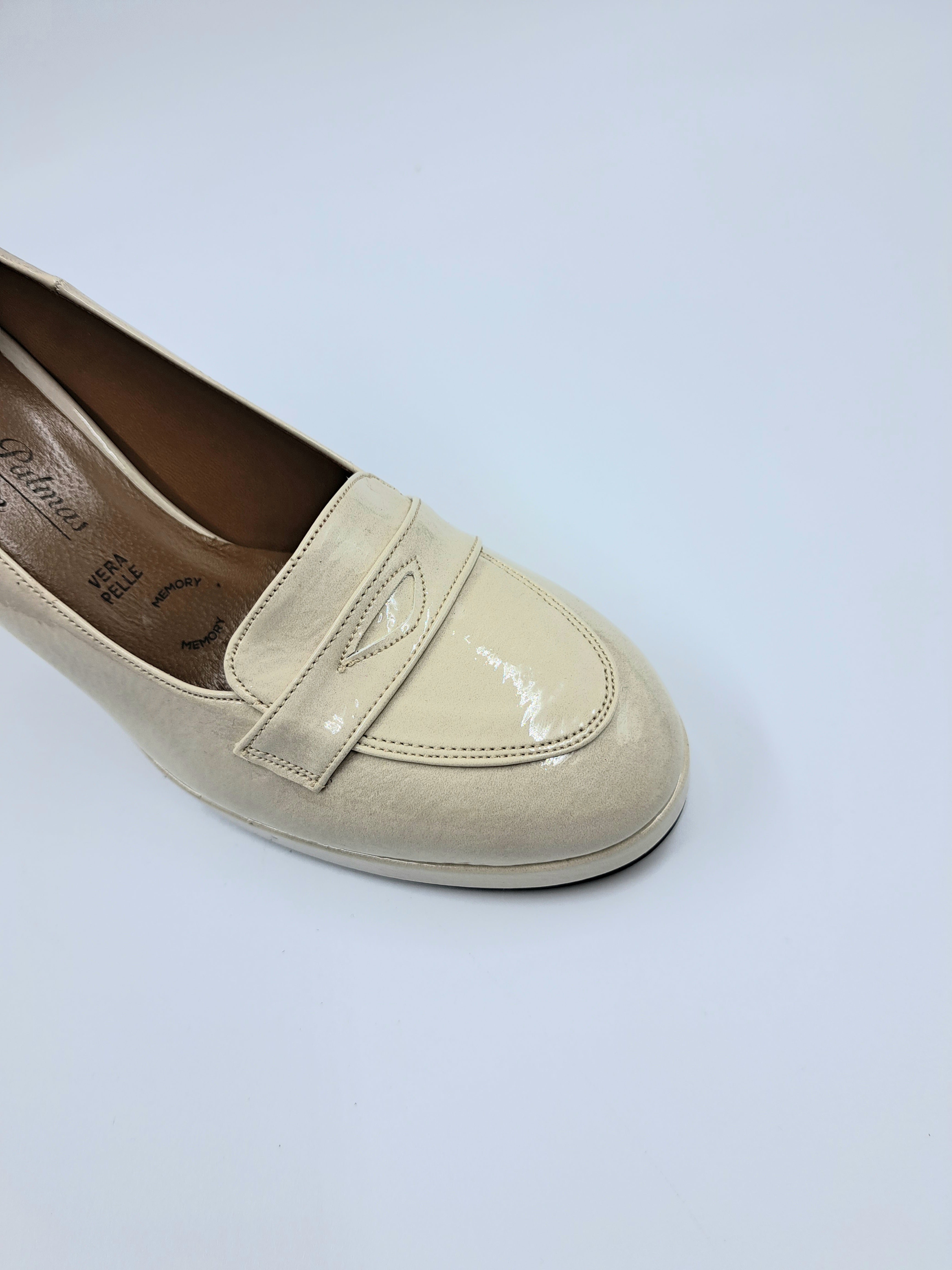 MOCASSINI BEIGE PLATEAU