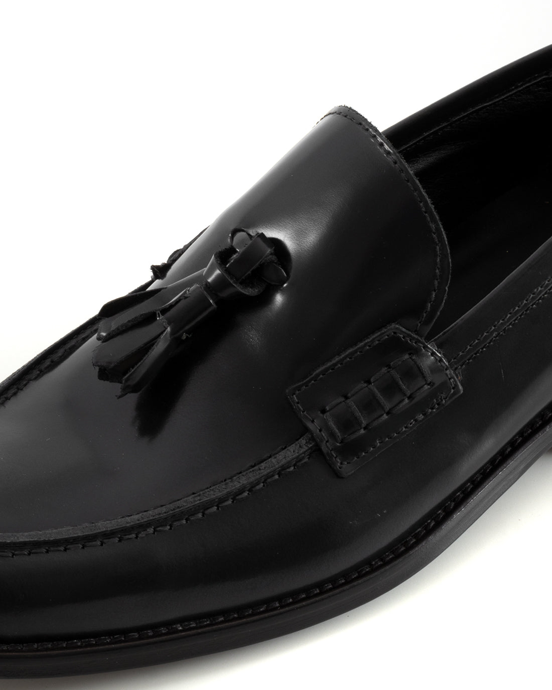 Mocassini College Uomo Scarpe Ecopelle Nero Eleganti Nappine Casual Sportive GIOSAL-S1236A