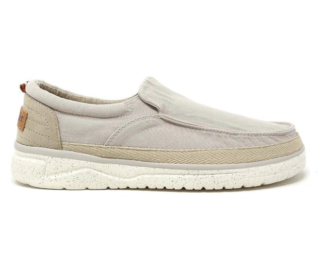 MOCASSINI MAKENA STONE SLIP ON BEIGE