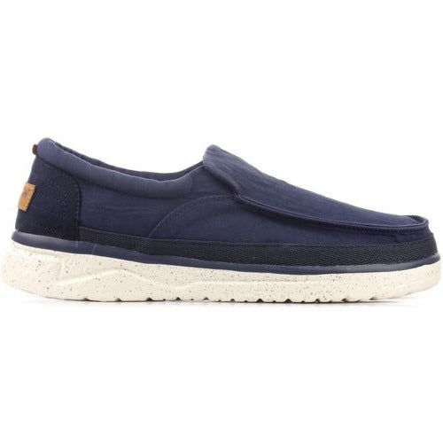 MOCASSINI MAKENA STONE SLIP ON NAVY