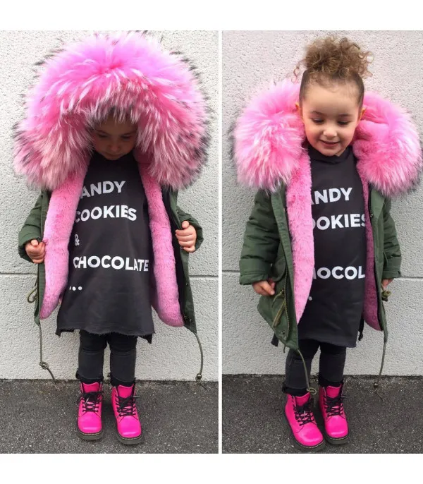 Parka baby color