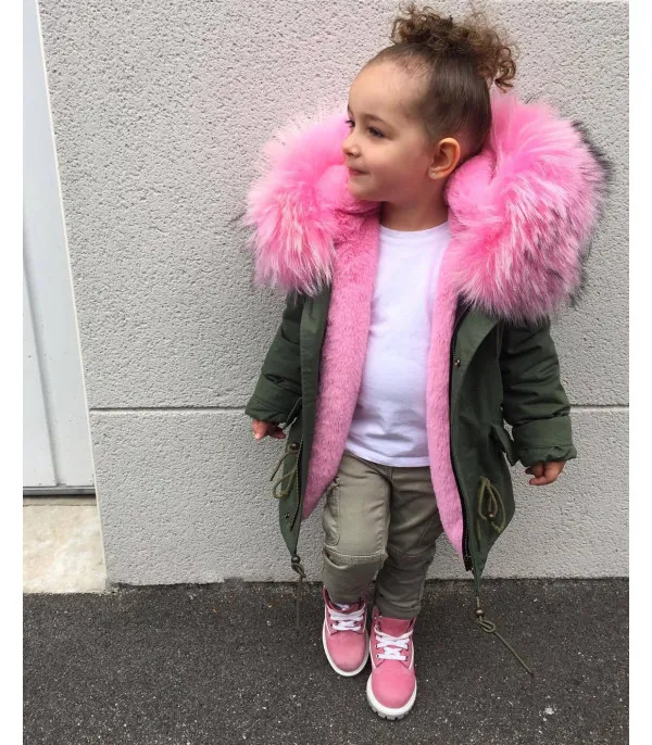 Parka baby color