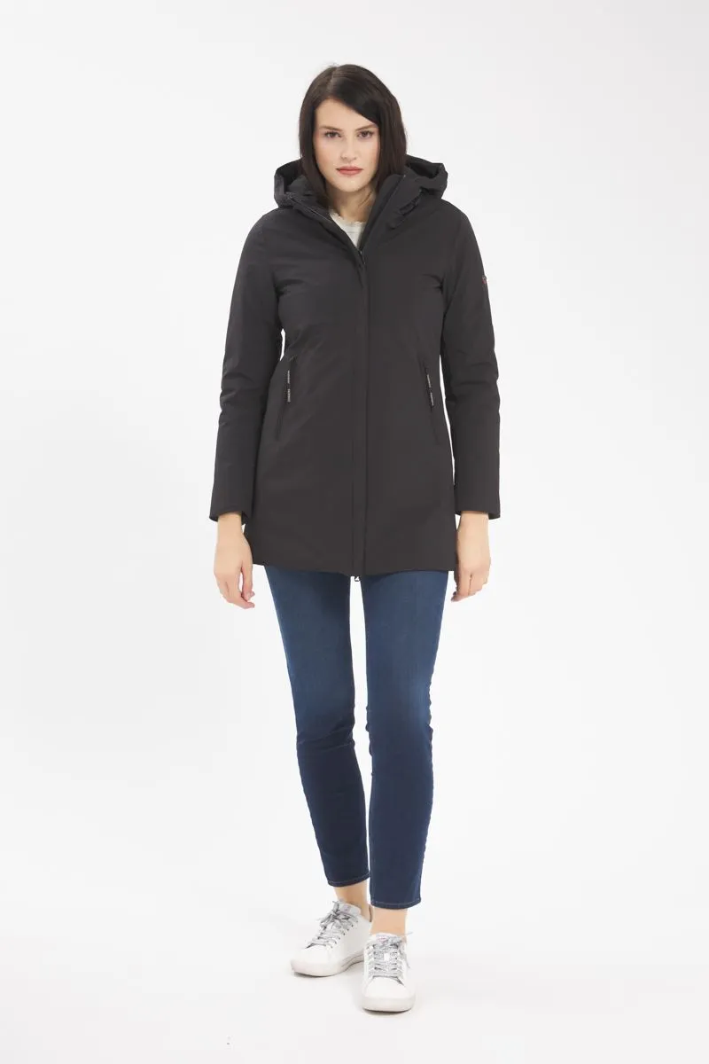 Parka Donna Nero