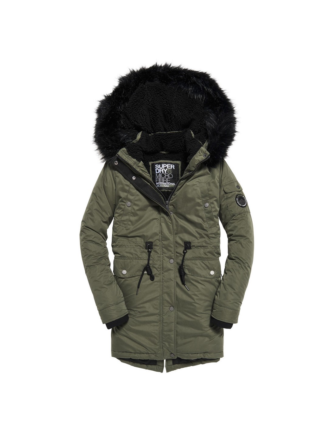 Parka Militare Duck in Microfibra Nadare Superdry