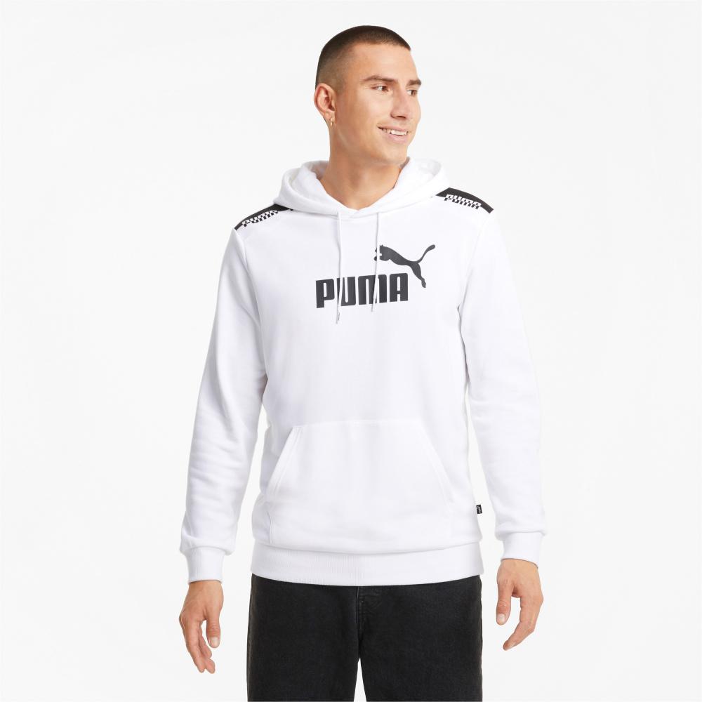 Puma men's hoodie AMPLIFIED Hoodie TR 585783 02 white