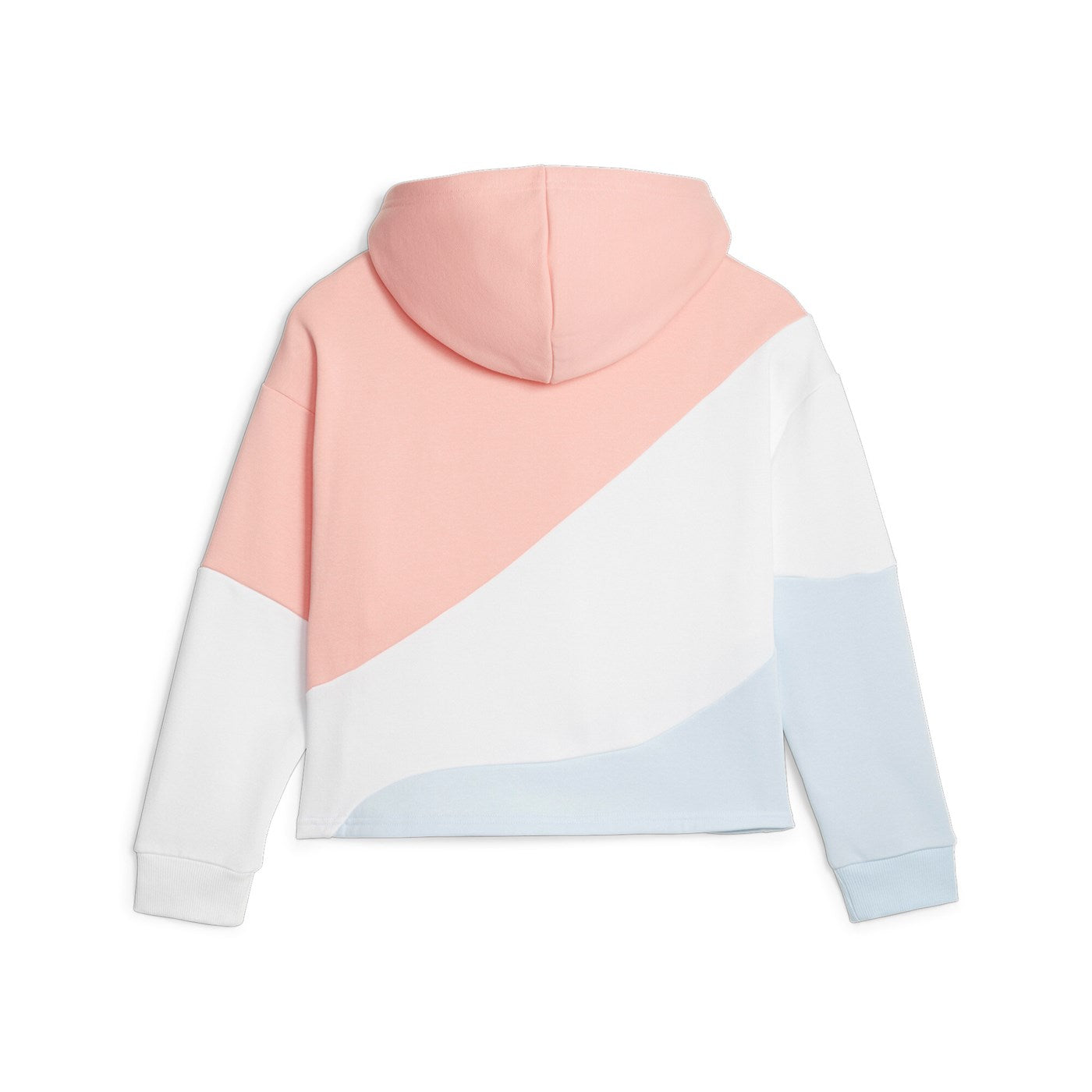 Puma Power girls hoodie 677992-69 pink-white light blue