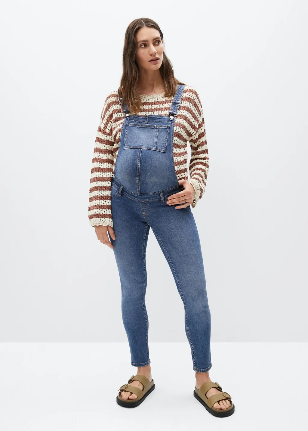 Salopette jeans Maternity