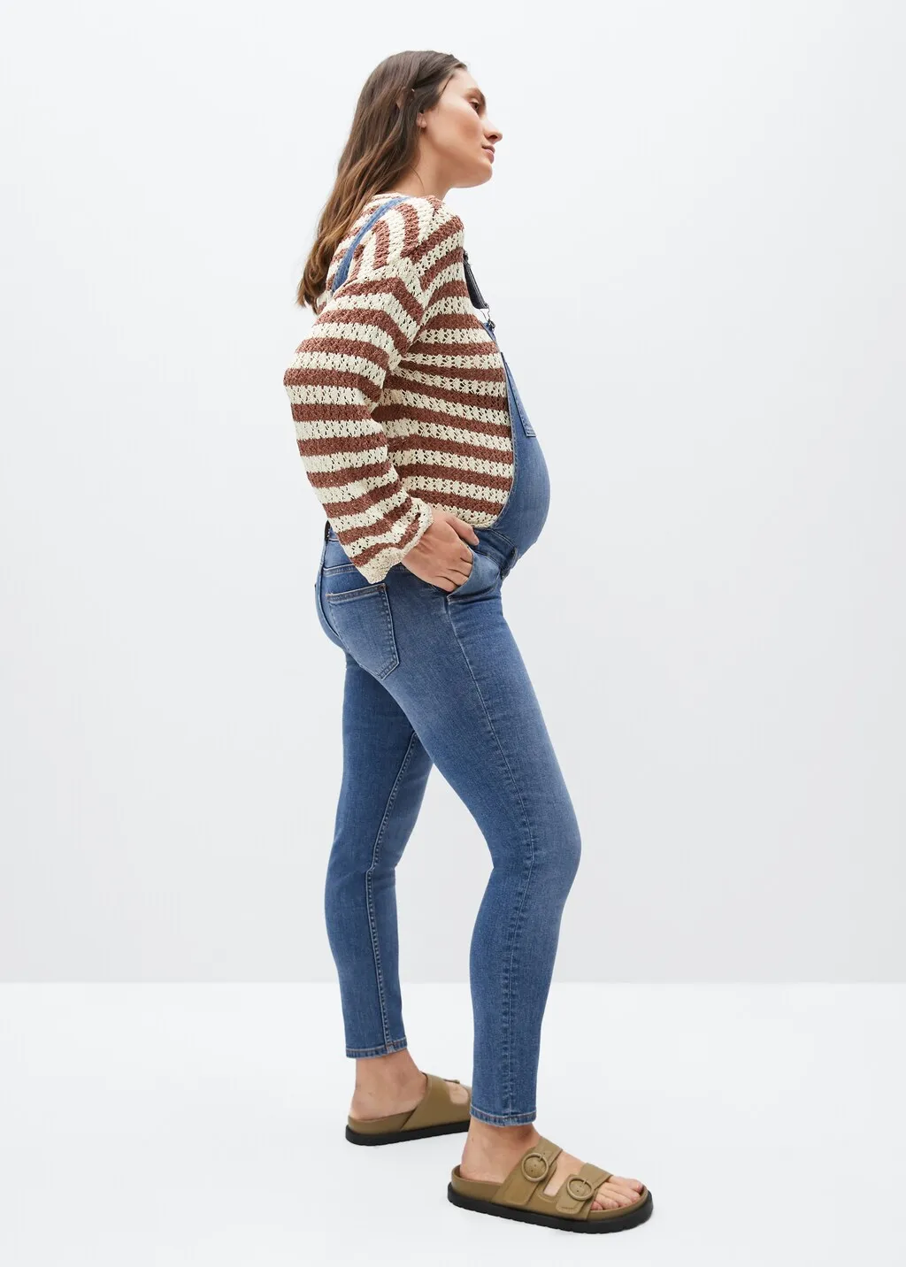 Salopette jeans Maternity