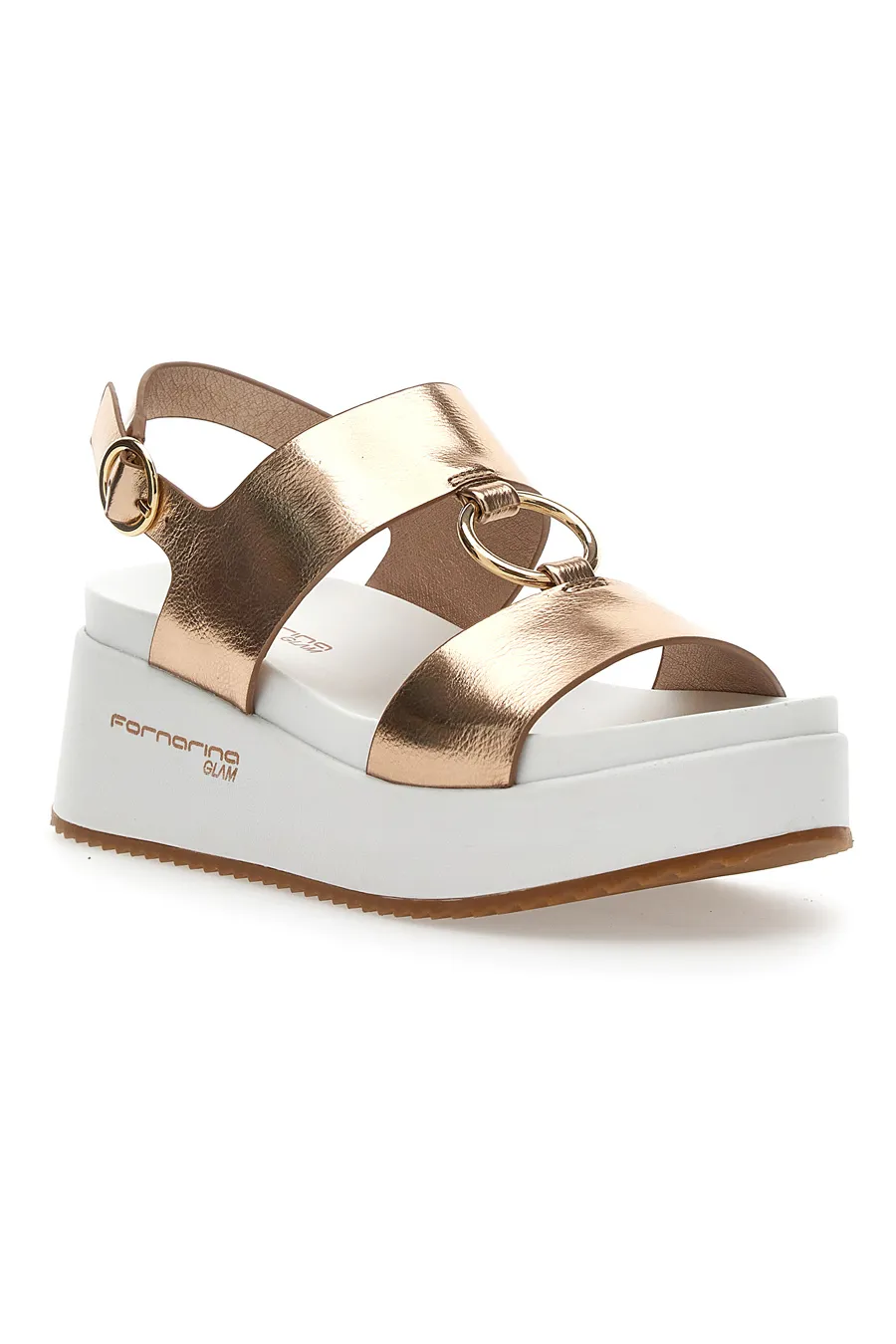 Sandali Platform Fornarina 4 Rose Gold