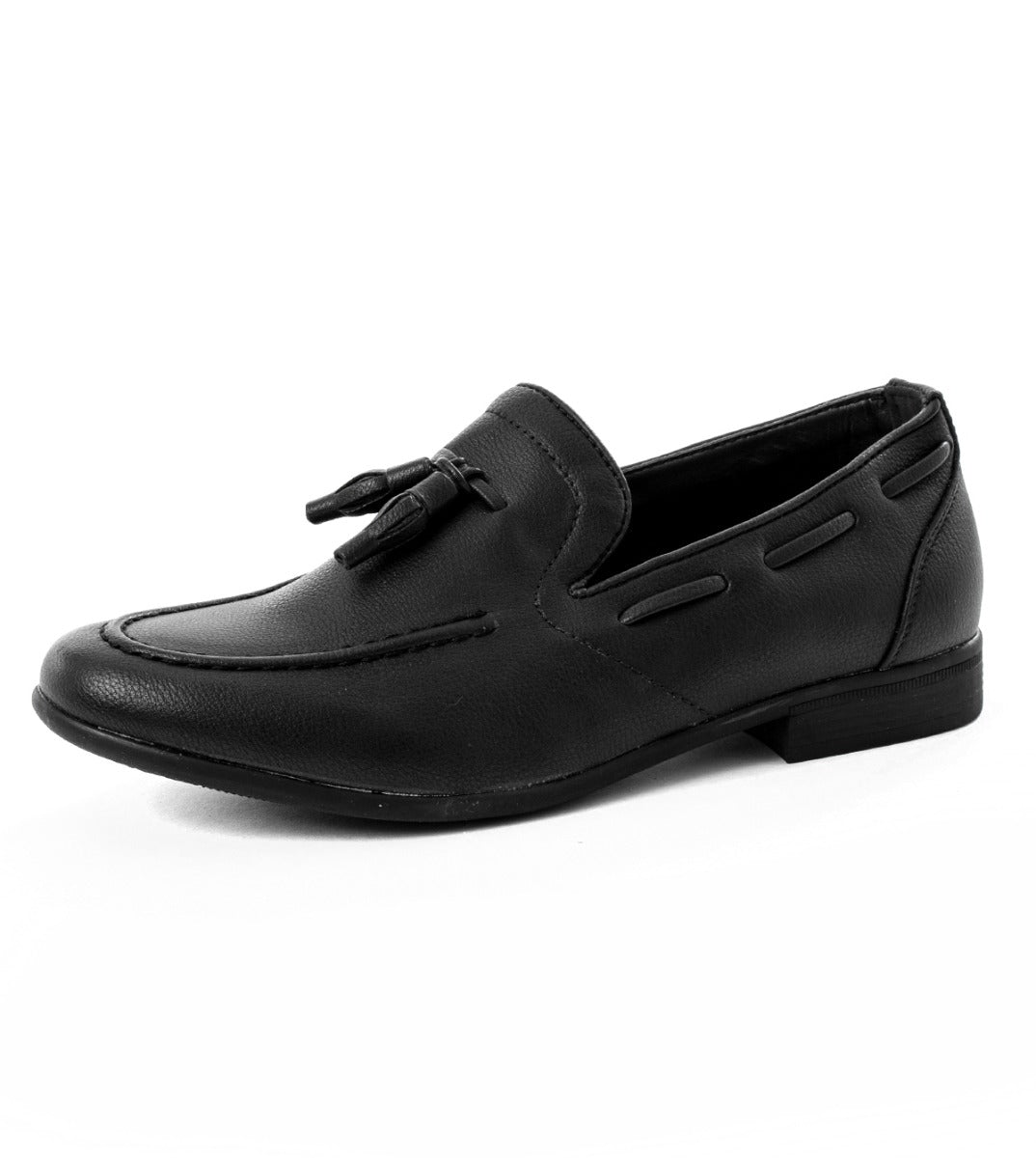 Scarpe Uomo Shoes Mocassini Con Nappine Ecopelle Nero College Sportivo Elegante GIOSAL-S1124A