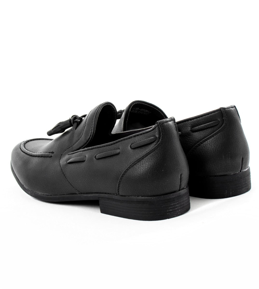 Scarpe Uomo Shoes Mocassini Con Nappine Ecopelle Nero College Sportivo Elegante GIOSAL-S1124A