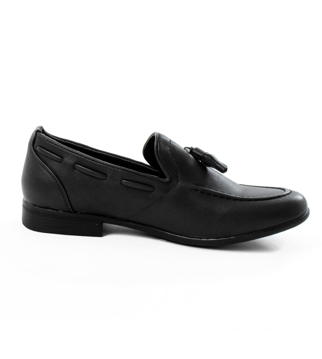 Scarpe Uomo Shoes Mocassini Con Nappine Ecopelle Nero College Sportivo Elegante GIOSAL-S1124A