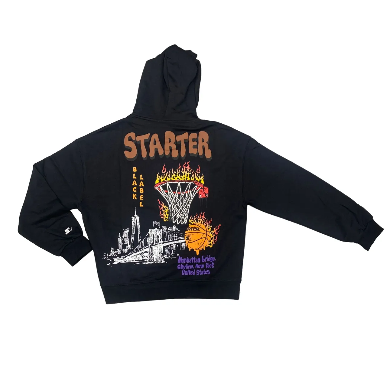 Starter men's hoodie 74069 black