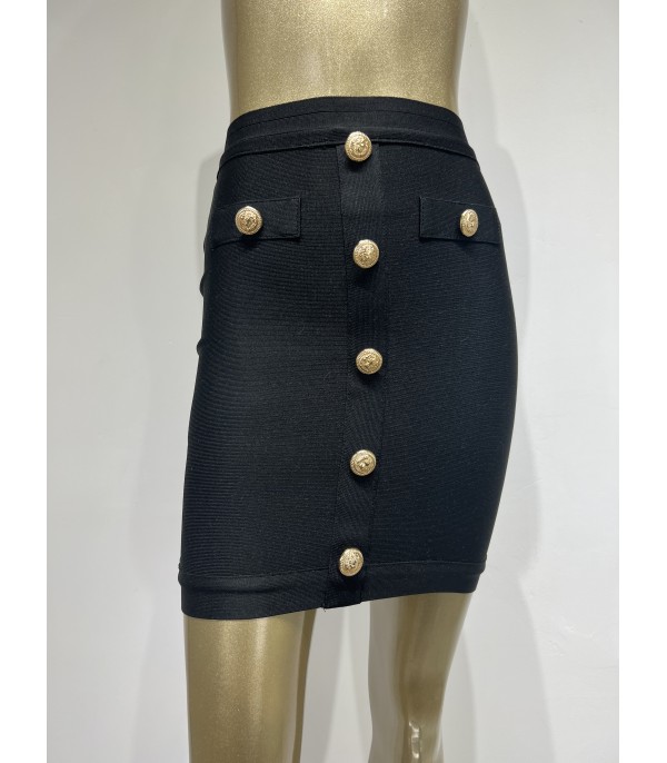 Tailleur goldbuttons skirt