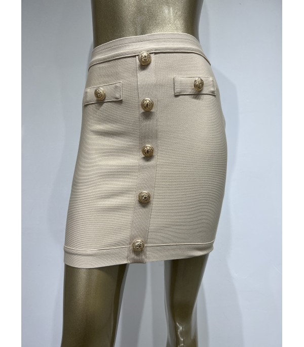 Tailleur goldbuttons skirt