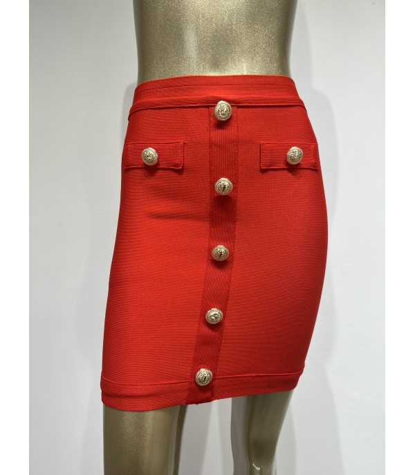 Tailleur goldbuttons skirt