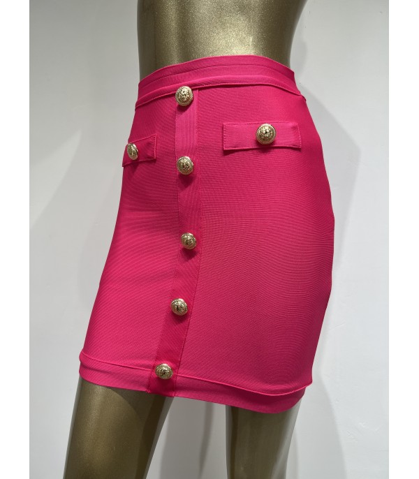 Tailleur goldbuttons skirt