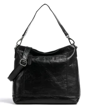  The Chesterfield Brand Annic Borsa hobo pelle di bufalo nero  