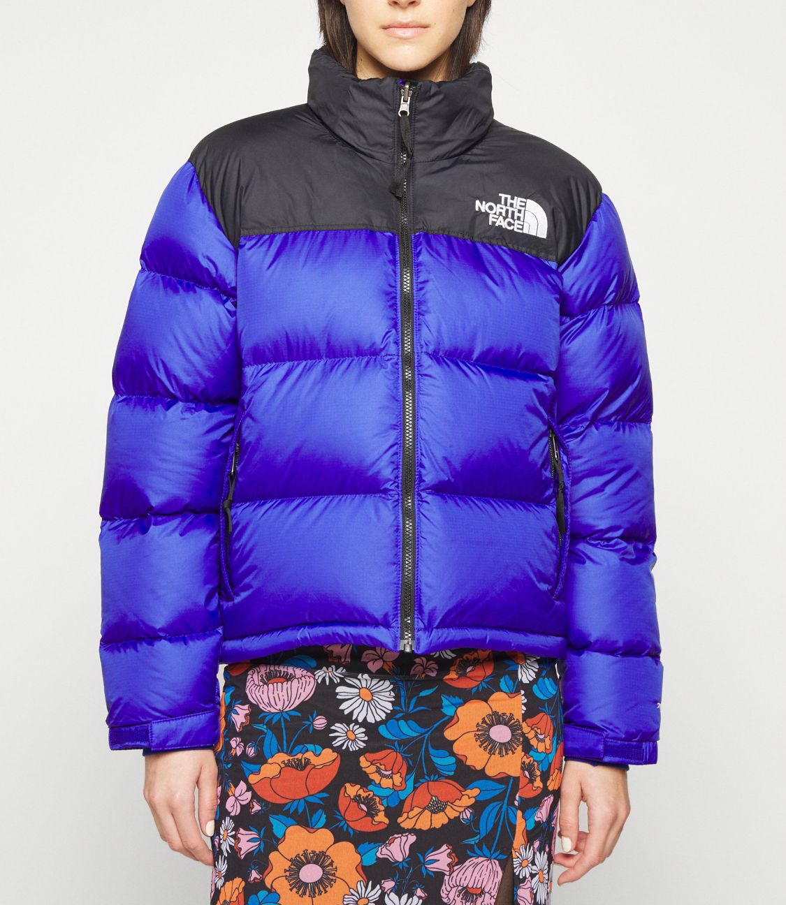 The North Face Nuptse 1996 Donna Nero Blu Lapis