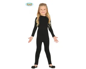 TUTA IN SPANDEX COL NERO TG 9 - 12 ANNI