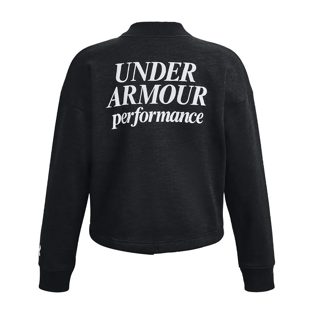      UNDER ARMOUR FELPA GIROCOLLO ESSENTIAL SCRIPT DONNA  