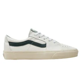 Vans adult leather sneakers shoe Sk8-Low Premium VN000BVX2LN1 white-green