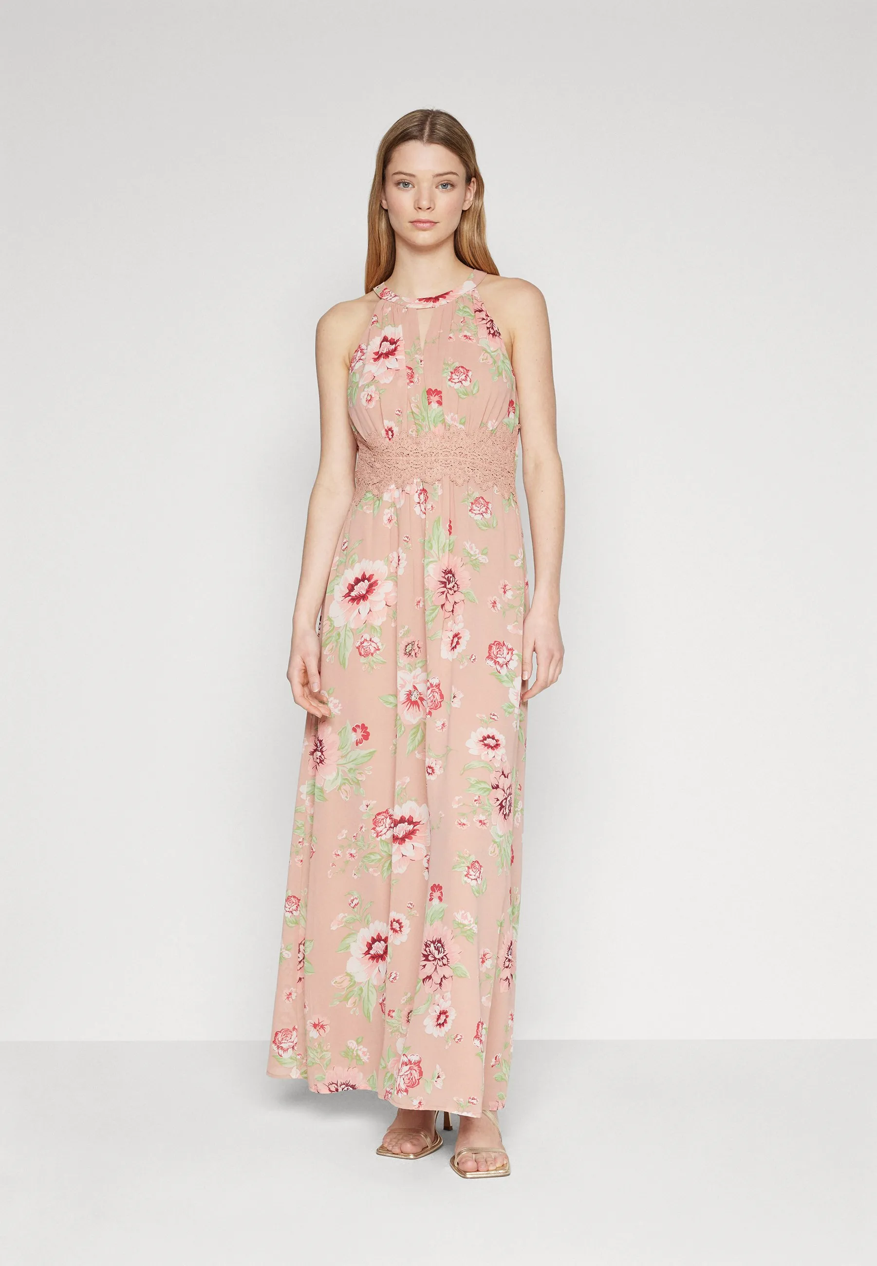 VIMILINA FLOWER MAXI DRESS - Abito da sera