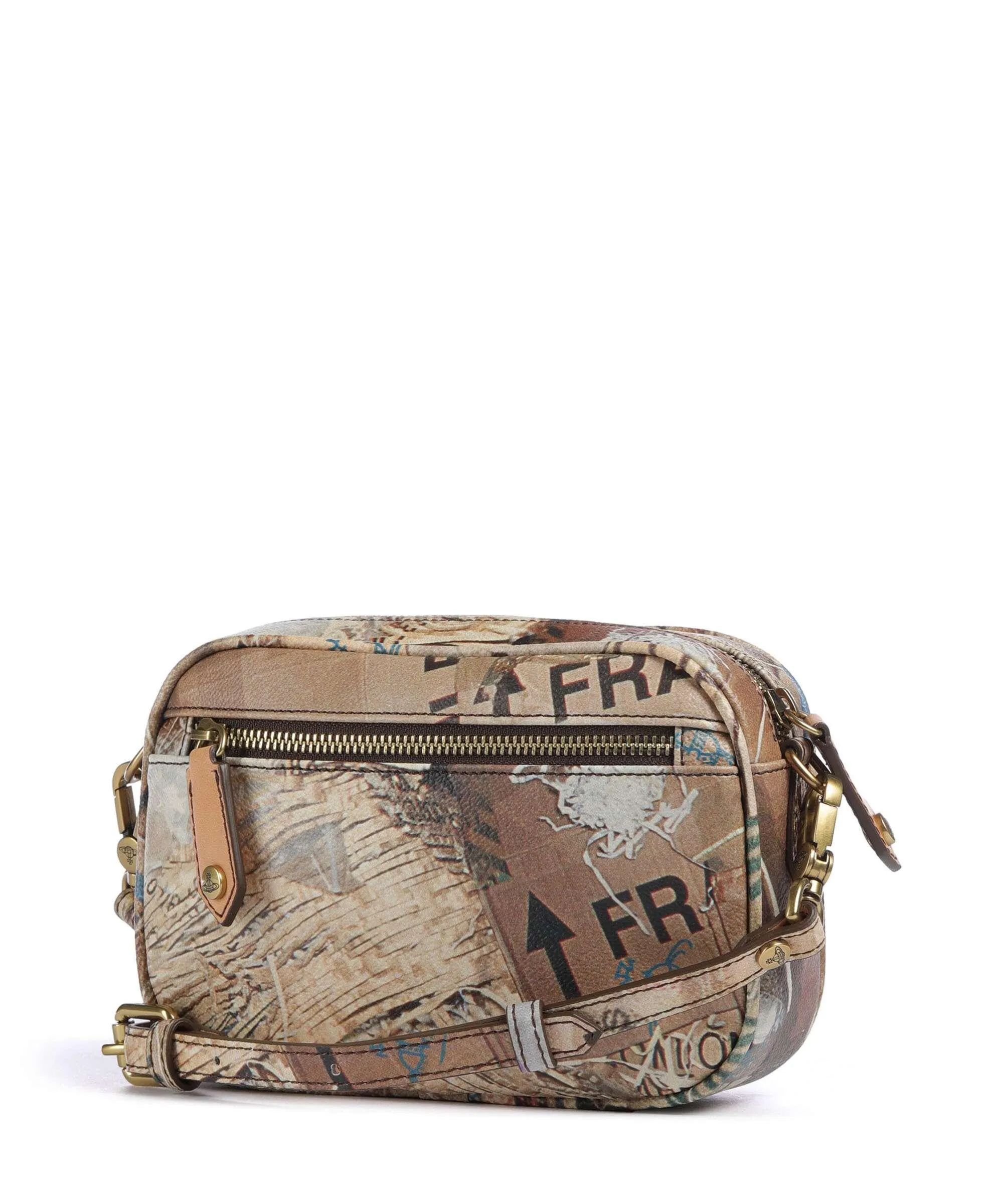  Vivienne Westwood Anna Buccia D'Arancia Borsa a tracolla pelle sintetica multicolore  