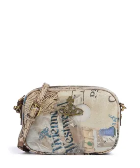  Vivienne Westwood Anna Buccia D'Arancia Borsa a tracolla pelle sintetica multicolore  