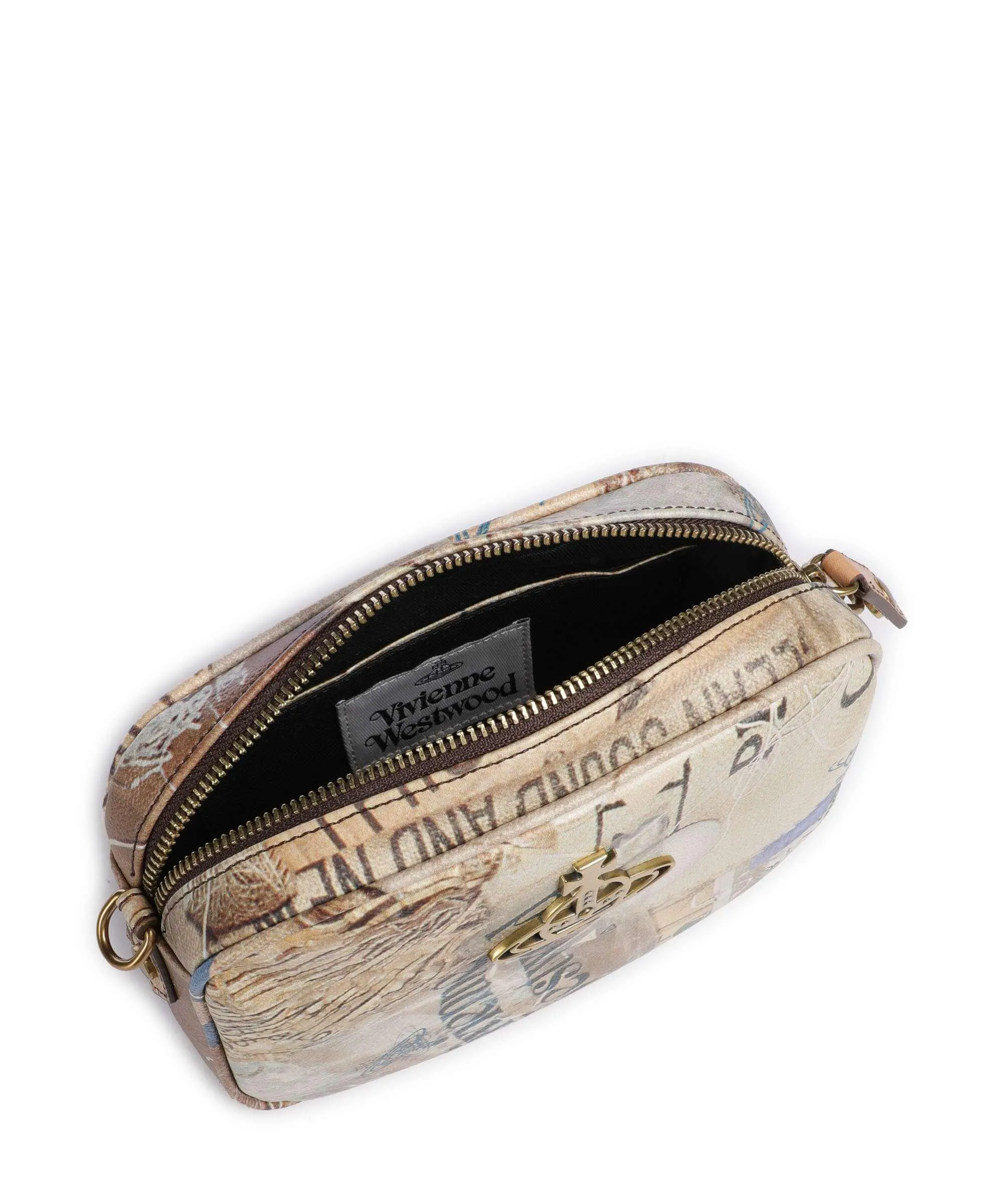  Vivienne Westwood Anna Buccia D'Arancia Borsa a tracolla pelle sintetica multicolore  