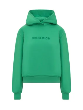 WOOLRICH Felpa con Logo 